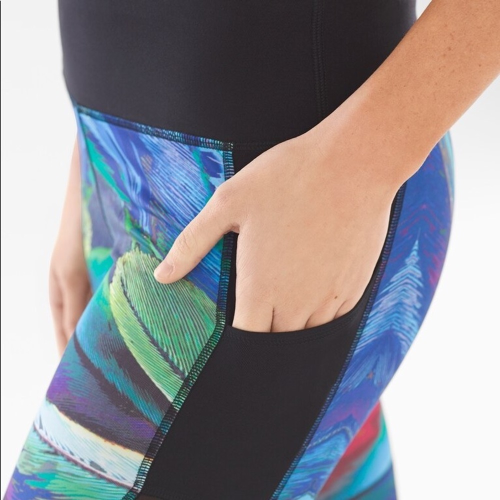 X by Gottex Colorful Capri leggings SP EUC - Picture 12 of 12